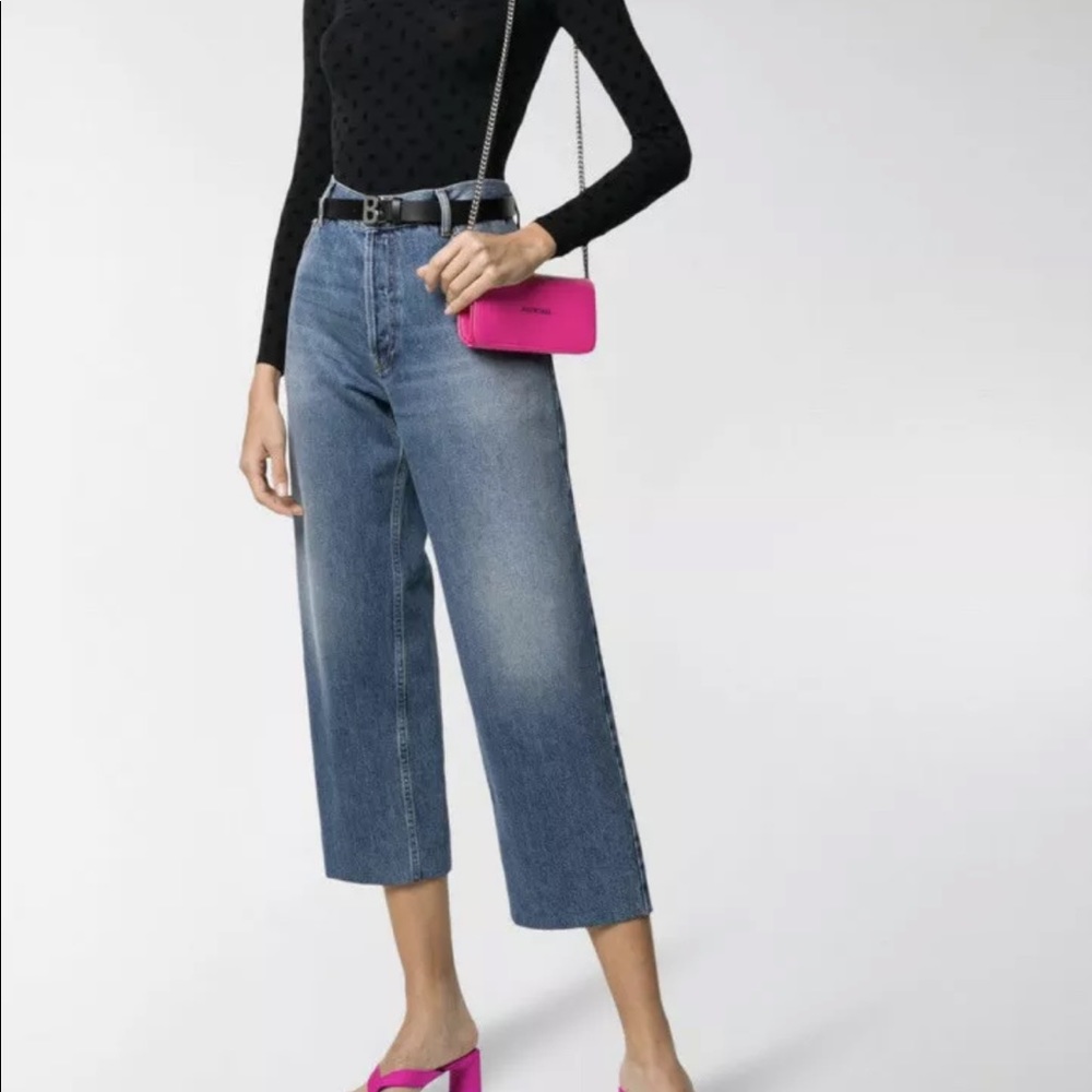 BALENCIAGA NEW ACID PINK WALLET on Chain